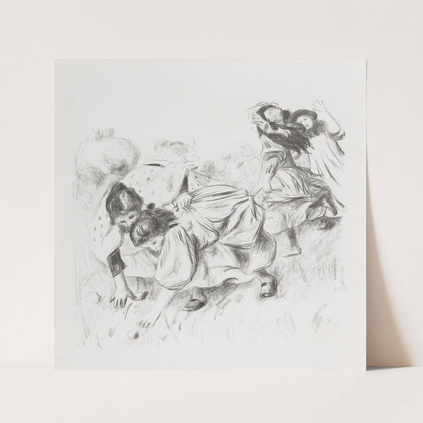 Enfants jouant à la balle by Pierre-Auguste Renoir