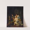 Enfants jouant avec un chien by Nicolas-André Monsiau