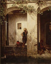 Enfants turcs auprès d’une fontaine (1846)