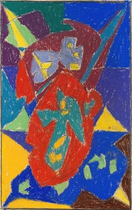 Engel auf rotem Fond — size preview