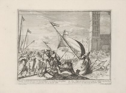 Engelants schouwtoneel – Le theatre d’Angleterre Pl.13 (1692) — size preview