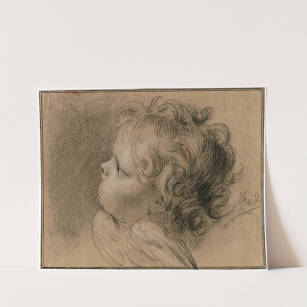 Engelenkopje (cherub) by Jacob de Wit