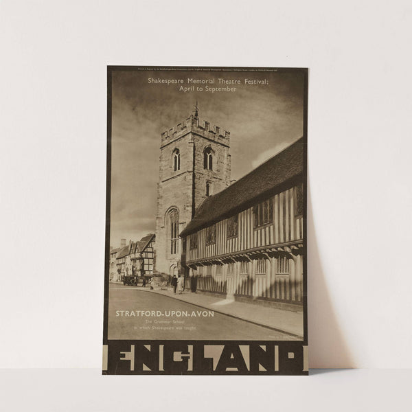 England - Stratford-Upon-Avon by J. Dixon Scott