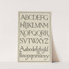 English 12th Century Incised Letters by Frank Chouteau Brown