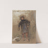 English Beggar by Paul Gavarni