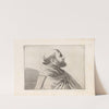 Engravings after Guercino&#039;s Libro dei Disegni Pl.08 by Francesco Curti