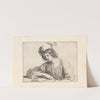 Engravings after Guercino&#039;s Libro dei Disegni Pl.13 by Francesco Curti