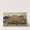 Enlèvement d’un ballon (1880) by Raoul Arus