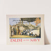 Enlist in the Navy follow the boys in blue for home and country by George Hand Wright