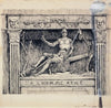 Enseigne A l’Homme Armé rue de l’Homme armé, actuelle rue des Archives (1908)