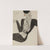 Ensemble 2 pièces noir avec bordure blanche travaillée en bandes (1938) by M. P. Leven
