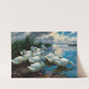 Enten am See [Ducks by a lake] by Alexander Koester