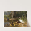 Enten am Wasser (1874) by Carl Jutz