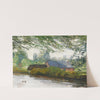 Enten auf der Wümme by Otto Modersohn