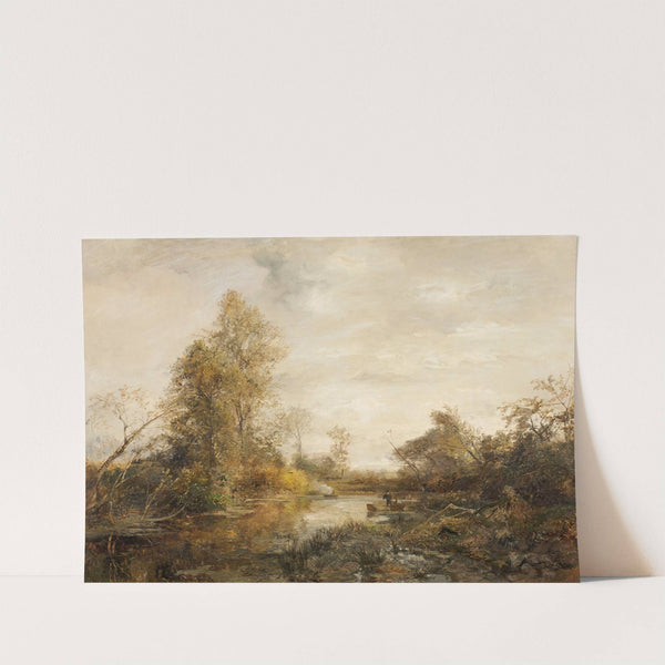 Entenjagd im Prater by Emil Jakob Schindler