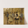 Entertaining the troops by Albert Guillaume