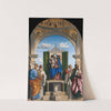 Enthroned Madonna with Child and SS Peter, Romualdus, Benedict and Paul by Giovanni Battista Cima da Conegliano