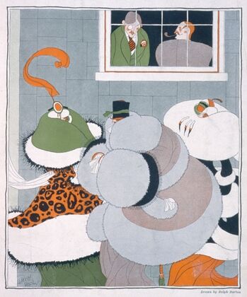 Enthusiastic New Yorker – ‘Why, sir, all our women are beautiful here in America. I defy you to find a really ugly face on the avenue’