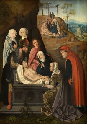 Entombment and the Lamentaion over the dead Christ