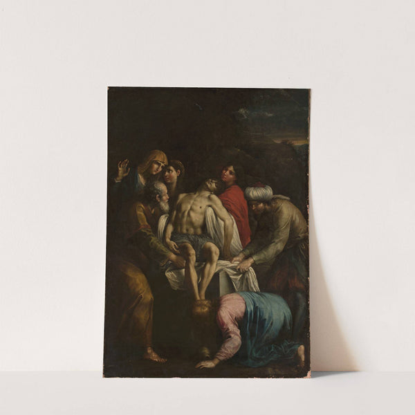 Entombment of Christ (1900) by Stanisław Jarocki