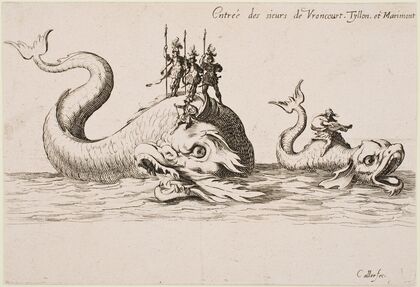 Entrance of MM. de Vroncourt, Tyllon et Marimont (1627) — size preview