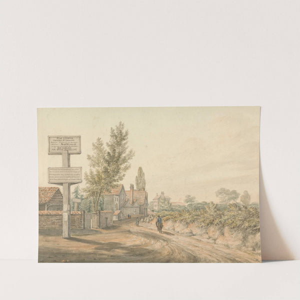Entrance to Brentford by William Henry Harriott