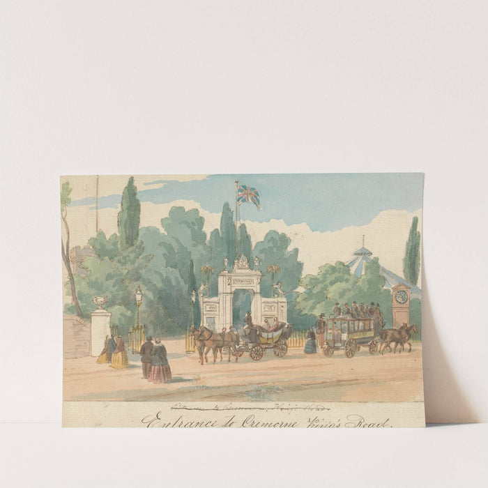 Entrance to Cremorne, King's Road by William Henry Brooke