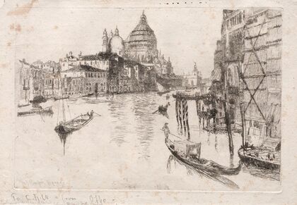 Entrance to Grand Canal (1880)