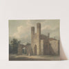 Entrance to Monastary of St. Augustine, Canterbury by Edward Dayes