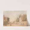 Entrance to Newmarket by William Westall