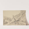 Entrance to second Hutt Gorge, Upper Hutt by William Swainson