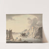 Entrance to Stonehouse Creek, between Plymouth and Dock, Devon by William Payne