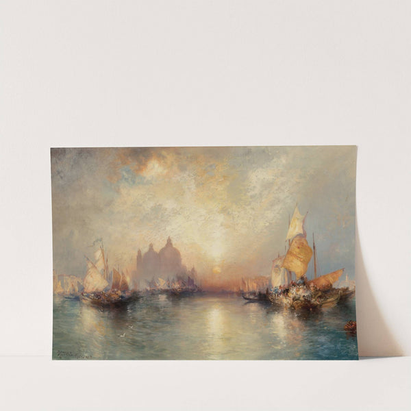 Entrance to the Grand Canal, Venice (1906) by Thomas Moran