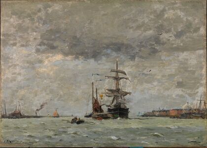 Entrance To The Harbor
