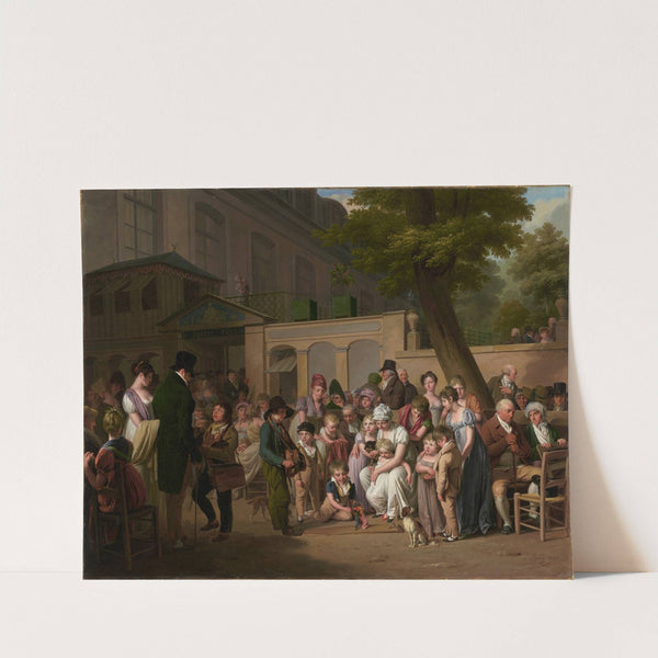 Entrance to the Jardin Turc (1812) by Louis Léopold Boilly
