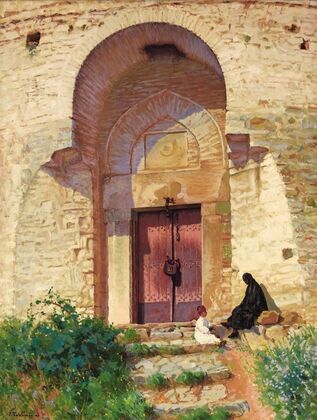 Entrance to the Mosque