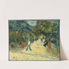 Entrance to the Public Gardens in Arle by Vincent van Gogh