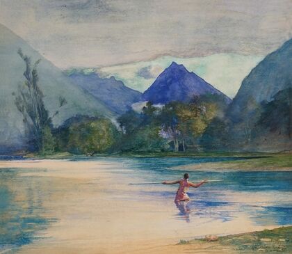 Entrance to the Vai-Te-Piha River, Cook’s Anchorage