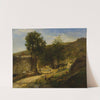 Entrance To The Village by Charles François Daubigny