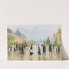 Entre Le Petit Et Le Grand Palais, Avenue Alexandre-III by Jean Béraud
