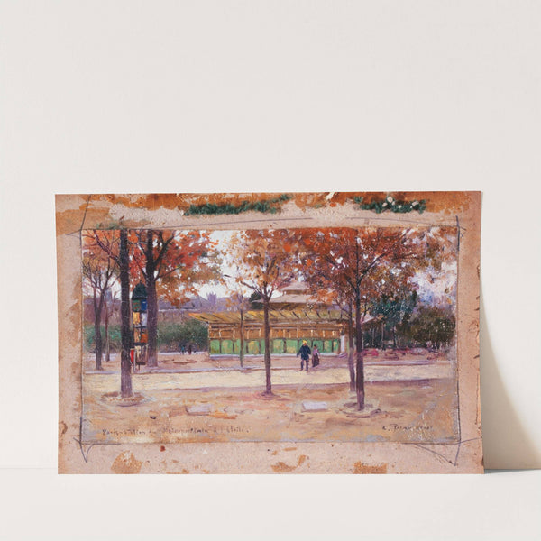 Entrée du métropolitain, place de l&#039;Étoile by Carlo Brancaccio