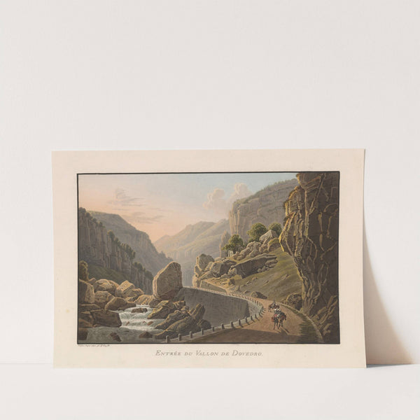 Entrée du Vallon de Dovedro (1915-1945) by Gabriel Lory the Younger