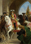 Entry of Charles III. in Madrid in 1710