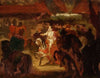 Entry of Henry of Valois to Kraków, sketch