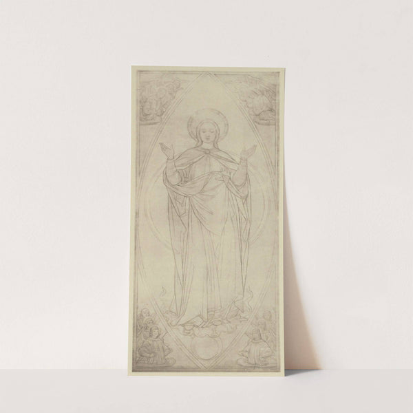 Entwurf zu einem Altar Mittelbild (circa 1900) by Eduard von Steinle