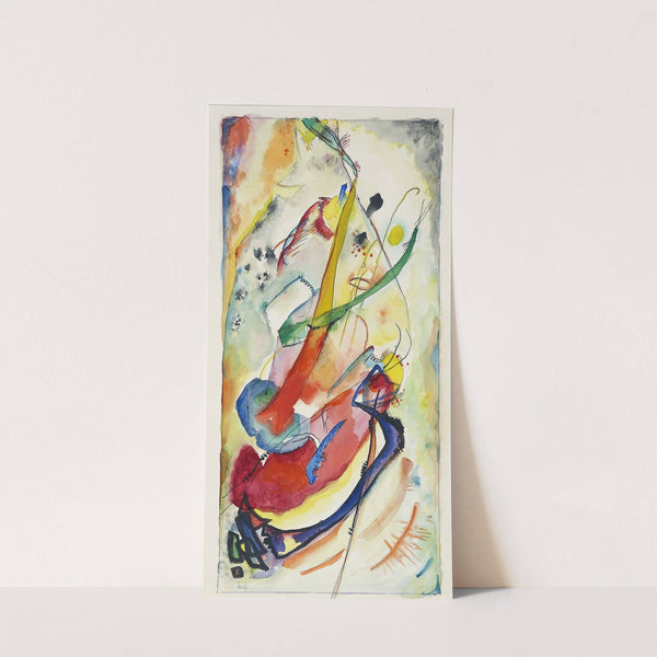 Entwurf zu einem Wandbild für Edwin R. Campbell Nr. 1 by Wassily Kandinsky