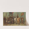 Entwurf zum Festzug 1879 &#8211; Die Tischler, Drechsler und Binder (1879) by Hans Makart