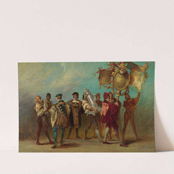 Entwurf zum Festzug 1879 - Graveure und Erzgießer by Hans Makart