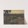 Environs de Némours, crépuscule by Bernard Boutet de Monvel