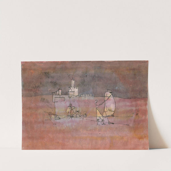 Episode Before an Arab Town by Paul Klee